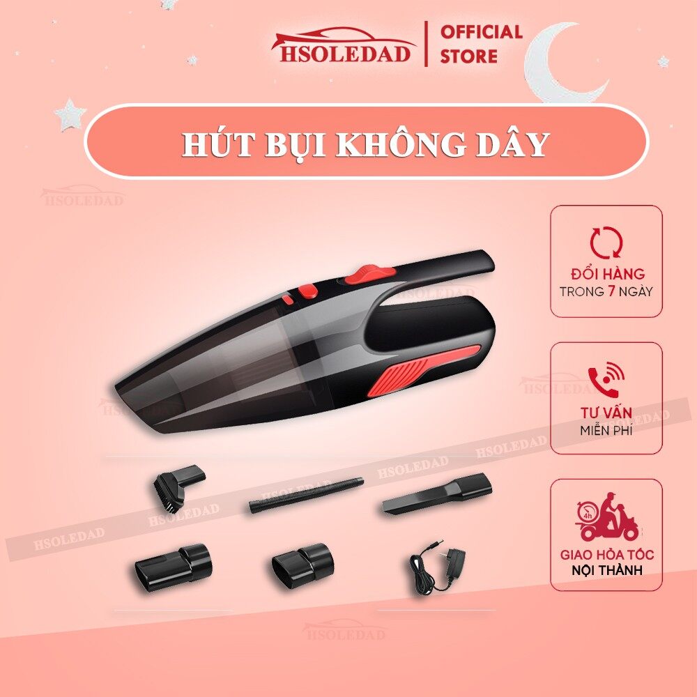 Kho sỉ máy hút bụi cầm tay, máy hút bụi mini pin sạc không dây