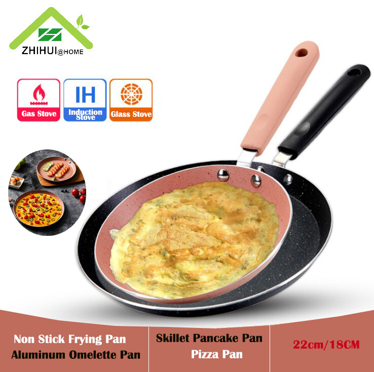 Stove Non Stick Omelette Fry Frying Pan Fry Nonstick Cooker Induction Breakfast Cooking Tool 9289