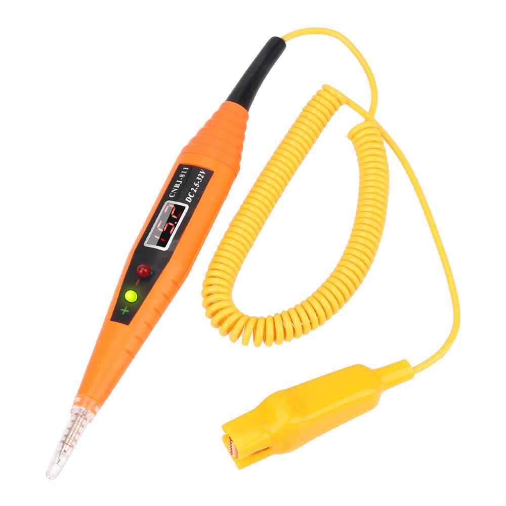 Bút kiểm tra điện áp 2.5-32v bút thăm dò điện dụng cụ chẩn đoán điện bút kiểm tra mạch điện trên ô tô có màn hình kỹ thuật số