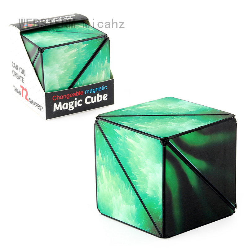 Khối lập phương nam châm 3d quà tặng lễ phục sinh khối lập phương ma thuật từ tính có thể thay đổi đa dạng 72 hình dạng quà tặng đồ chơi xếp hình lật tay 3d chống căng thẳng