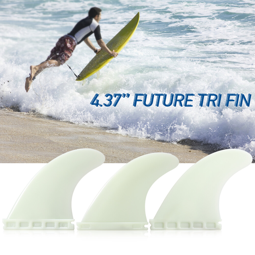 Tomshoo tri fin bộ tri fin lướt sóng 4.37 ''vây lướt sóng bộ đẩy 3 gói