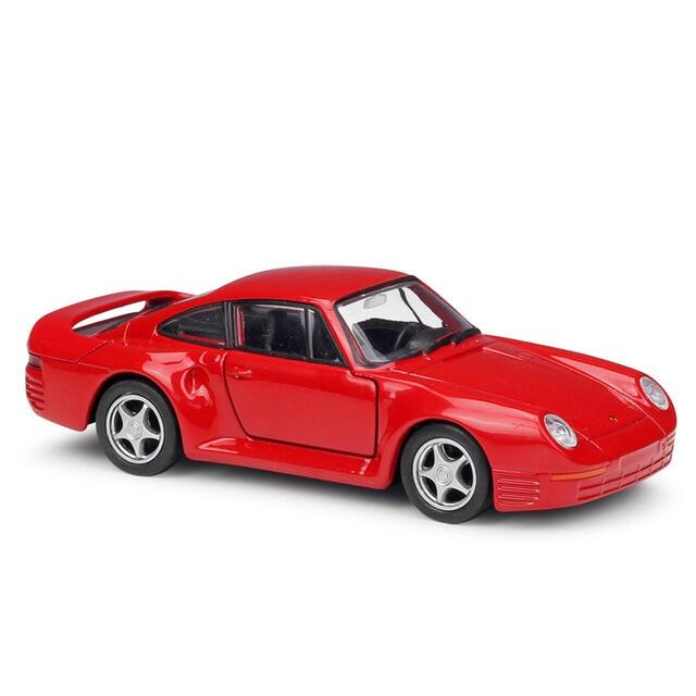WELLY Diecast 1:36 Car Similator Hyundai Audi Benz BMW GTR Toy Vehicle Model Pull Back Car Alloy Metal Toy Kid Gifts Collection - 2