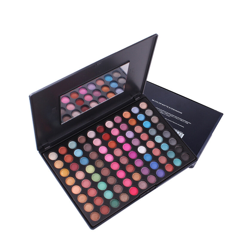 MISS ROSE Phấn Mắt Mờ 88 Màu Bảng Phấn Mắt Trang Điểm Chuyên Nghiệp