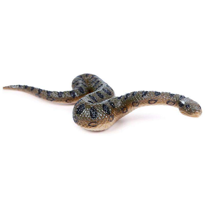 Realistic Rubber North Us Green Anaconda Toy Fake Snake Scary Halloween