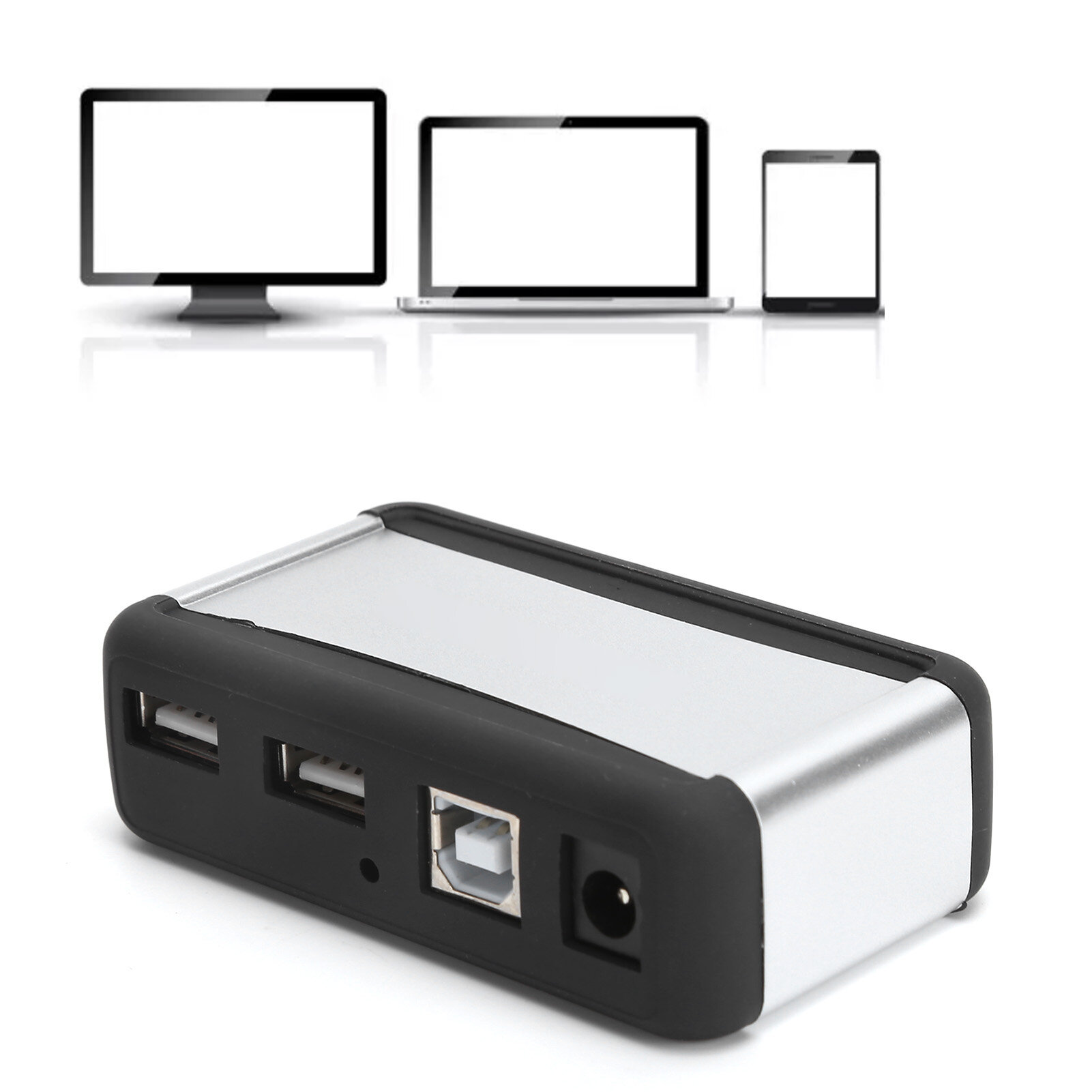 Trạm nối Hub thêm cổng Bộ chia cổng 7 cổng USB cho máy tính