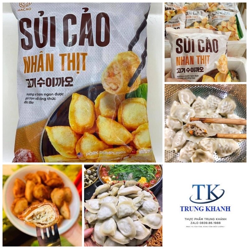 Sủi cảo nhân thịt 1kg