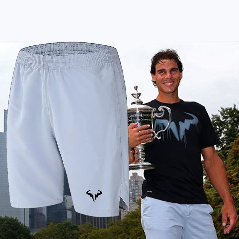 Quần Short Tennis Nhanh Khô Nadal Mới Quần Tennis Federer Quần Năm Tấc Thể Thao Thường Ngày Jr. Djokovic
