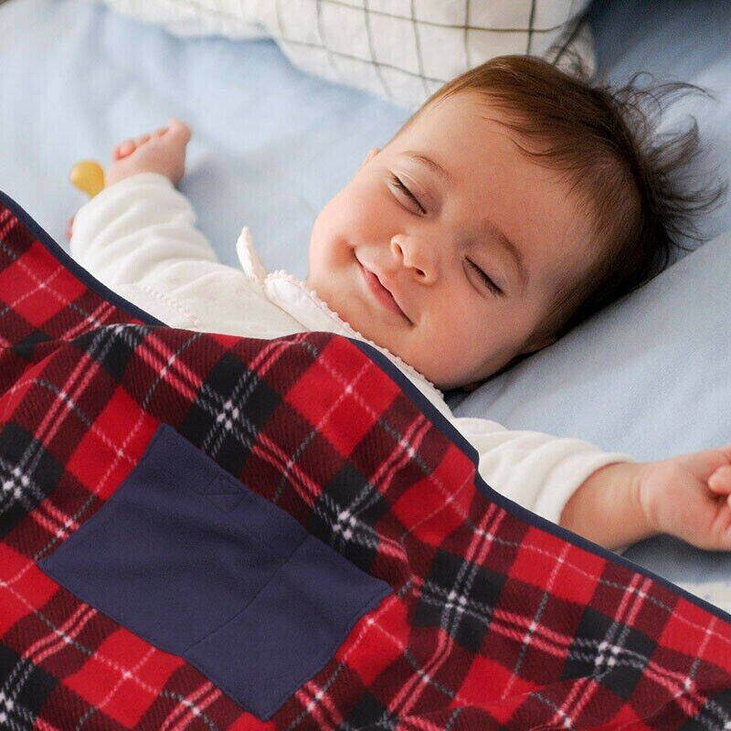 Winter Portable Electric Heated Blanket Warm Baby Crib Stroller Car Travel Protective Pad Mattress Safe Kids Bedding USB Charger