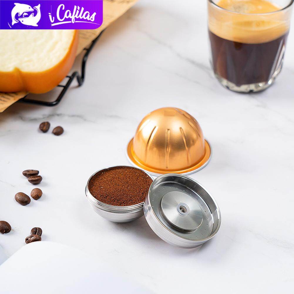 【i Cafilas】[NVCG7] Refill Coffee Capsule 304 Stainless Steel for Nespresso VERTUO Next,VERTUO POP ราคา 241 บาท*ส่งฟรี