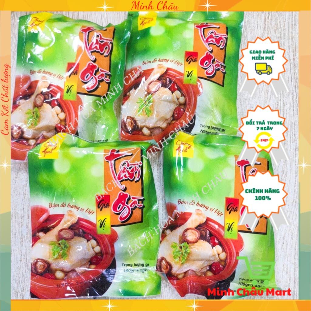 Gia Vị Gà Tần Thuốc Bắc Chung Hạnh gói 100g