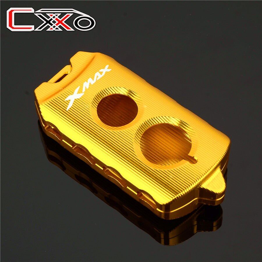 Vỏ bọc chìa khóa xe máy alumnum cho yamaha x-max 125 250 400 xmax 300 17-19 đồ bảo vệ móc khóa qbix aerox 155 nvx 125 155