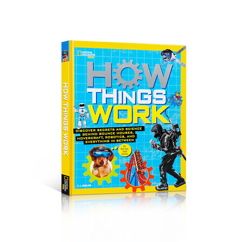English Original How Things Work How Everything Works 10-14 Age-Old Popular Science Children 'S Cognition Picture Book National Geographic Series Children's Encyclopedia Color Magazine Parent-Child Interaction English Reading Pict ราคา 1,043 บาท*ส่งฟรี