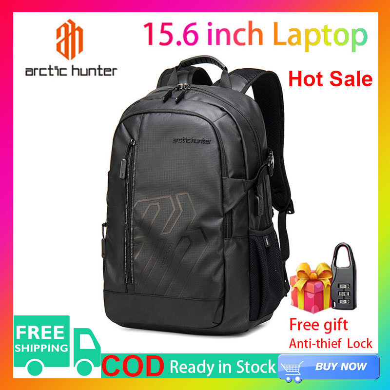 Đèn Thợ Săn Bắc Cực 2021 Ba Lô Nam Nữ Ngoài Trời, Túi Đựng Laptop 15.6 Inch Cho Nam, Ba Lô Nam Không Thấm Nước Cặp Sách Mochilas Nam