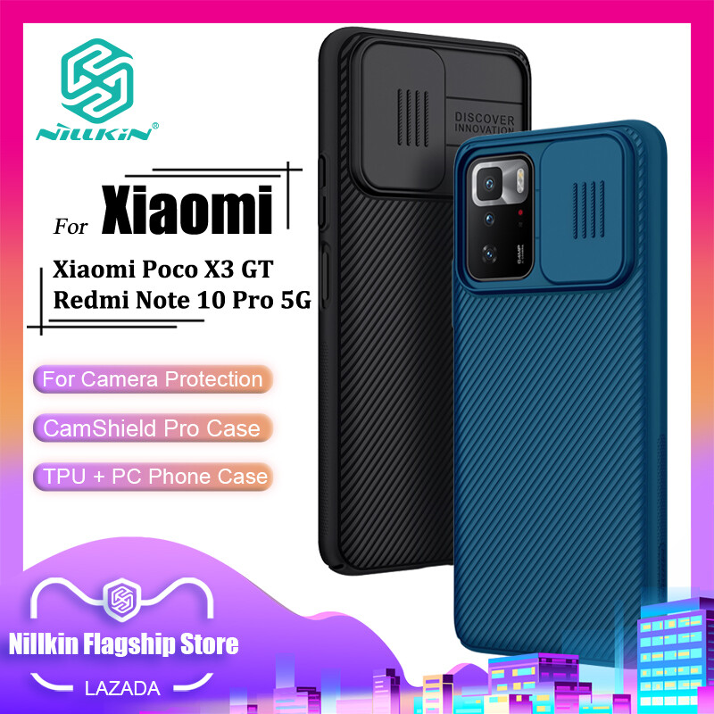 Nillkin Thời Trang PC Ốp Lưng Cho Xiaomi Poco X3 GT / Redmi Note 10 Pro 5G (Trung Quốc) Ốp Lưng Bảo Vệ Máy Ảnh Doanh Nghiệp Bảo Mật Chống Sốc Ốp Lưn
