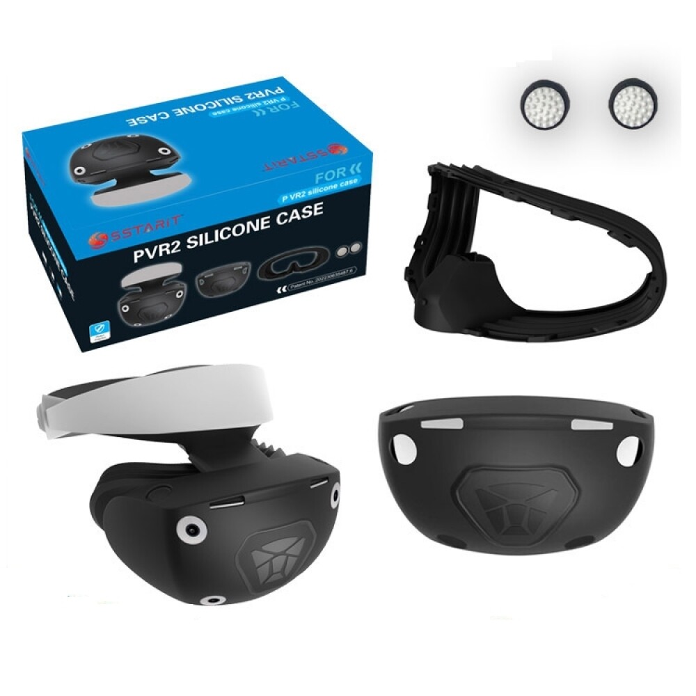 Ống bọc silicon bảo vệ toàn bộ mũ bảo hiểm ps vr2 ống bọc cao su bảo vệ kính psvr2