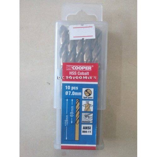 Mũi khoan thép inox 7.0mm cfcooper hcm070 | japan tools