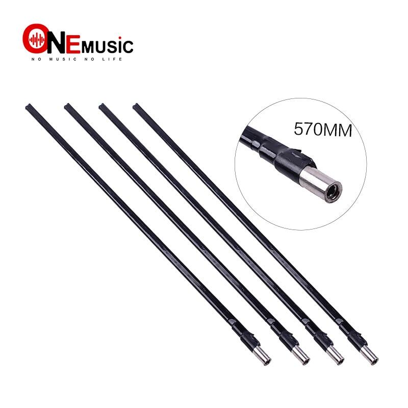 Foride mall 5 chiếc thanh giàn đàn guitar bass hai chiều 570mm đường kính trong: 9mm thép a3