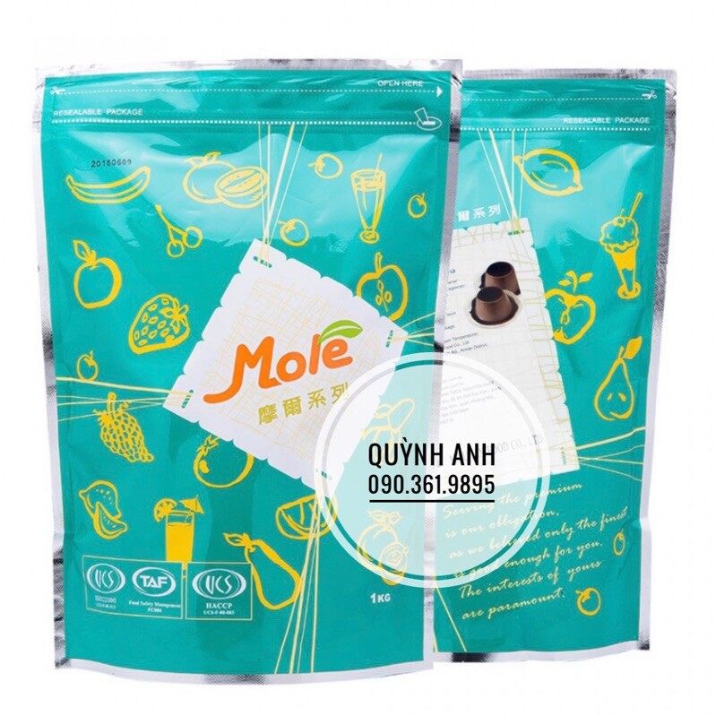 Bột pudding sô cô la hiệu maulin 1kg