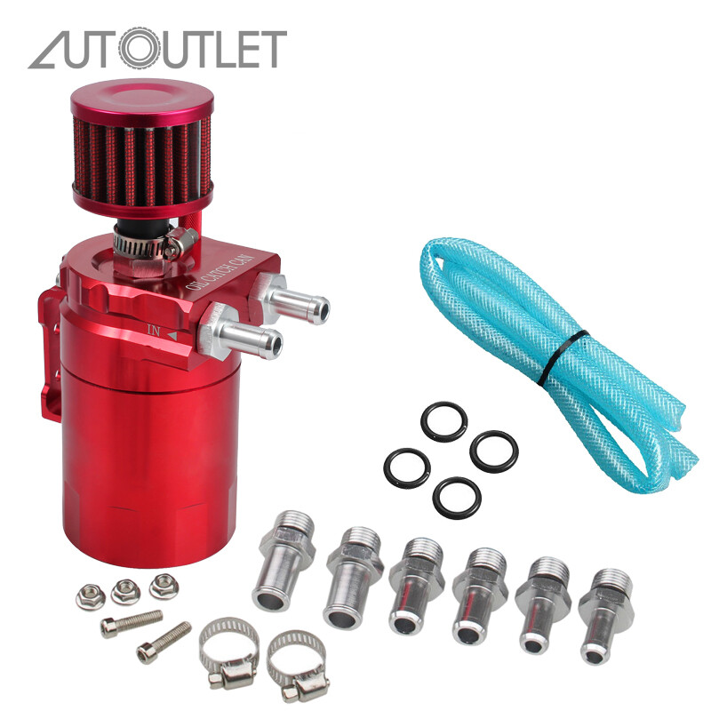 AUTOUTLET Phổ Biến Cho Bể Chứa Dầu Phổ Nhôm Xi Lanh, Cho Động Cơ Hồ Chứa Xả Hơi Có Thể, Tím/Đen/Đỏ/Bạc/Xanh Dương