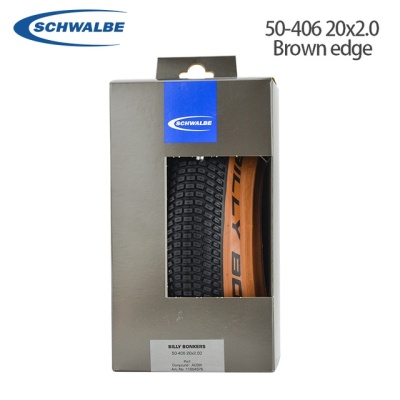 Pneumatico Schwalbe Billy Bonkers 20x2.0 - Per BMX, Mountain Bike, City Bike, Pieghevole, Addix Compound
