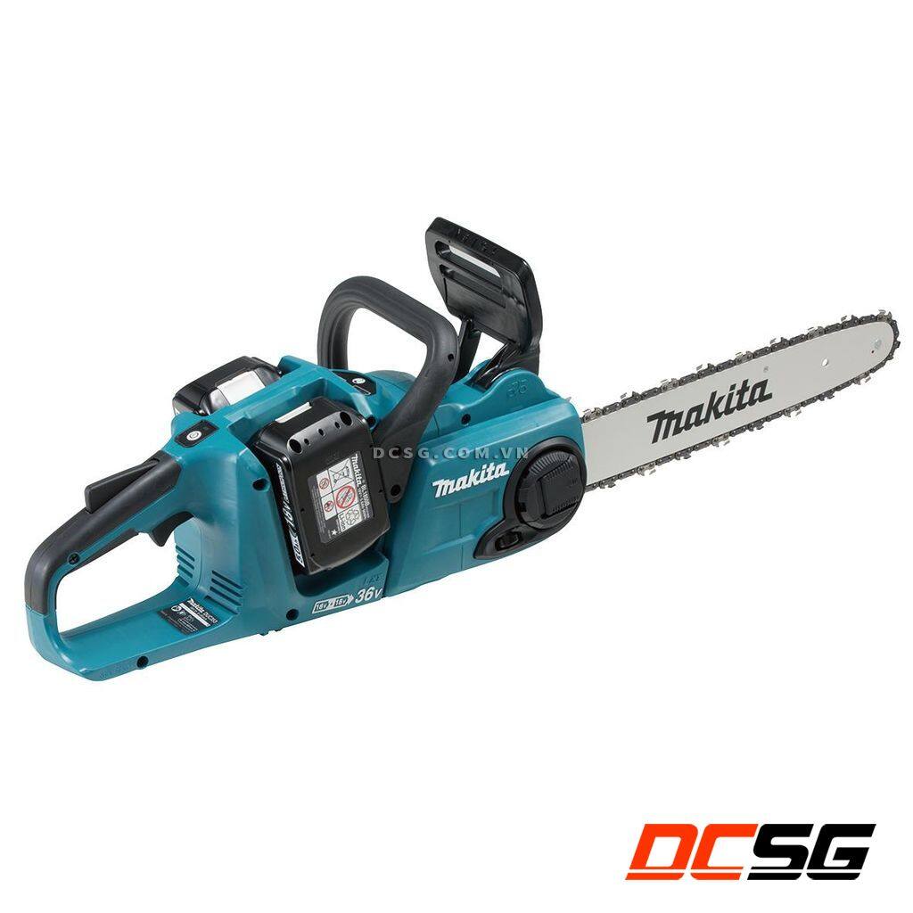 Máy cưa xích dùng pin 350mm 18vx2 makita duc353z