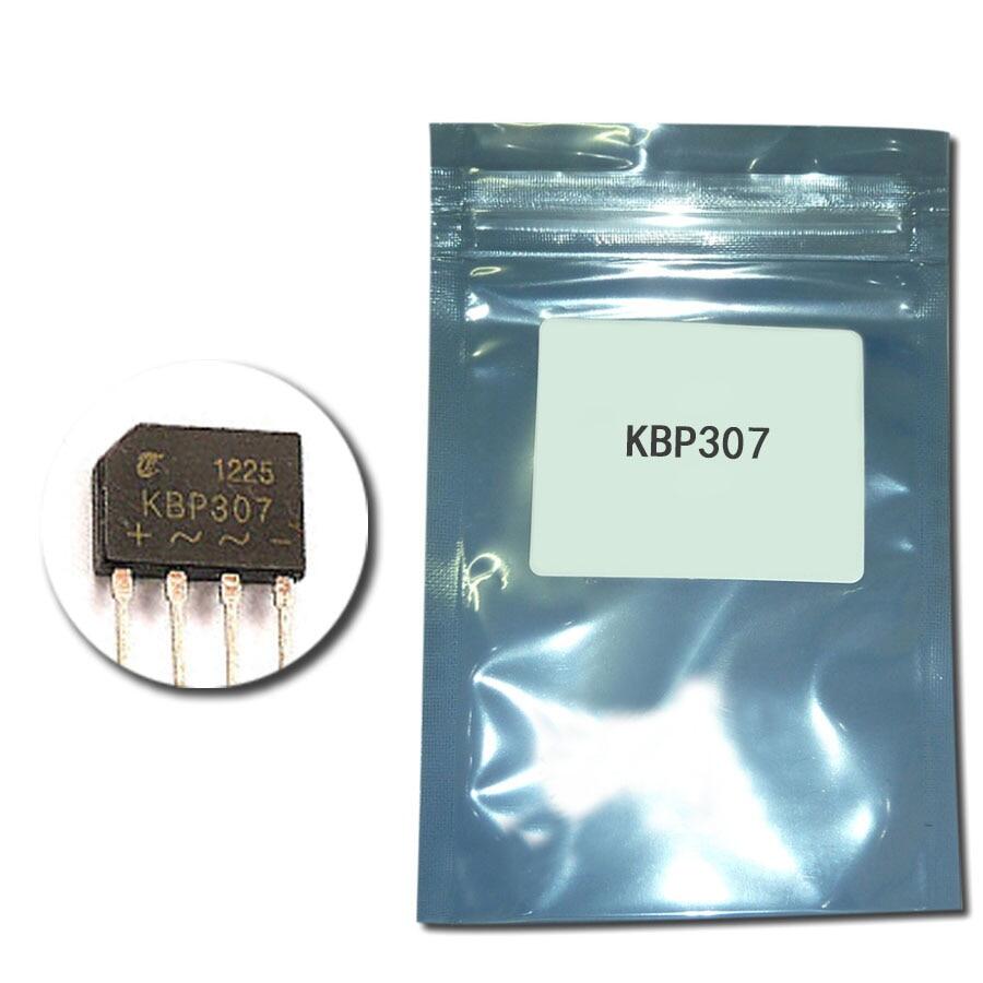20 Cái Bộ Chỉnh Lưu Cầu Diode KBP307 Đi-ốt Điện 3A 1000V Đi-ốt CHỈNH LƯU Thành Phần Điện Tử KBP 307 GBJ-4