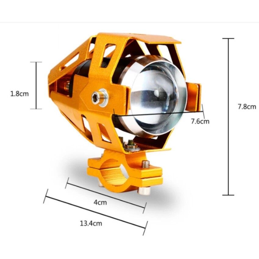 Đèn Led trợ sáng cho xe máy U5 King Mart siêu bền
