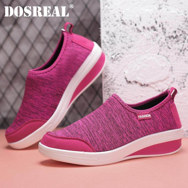 Dosreal Nữ Cho Chân Trên Cho Nữ Size Lớn 35-41 Dép Nữ Đế Bằng Nữ Thoáng Khí Và Nền Tảng Giày phụ Nữ