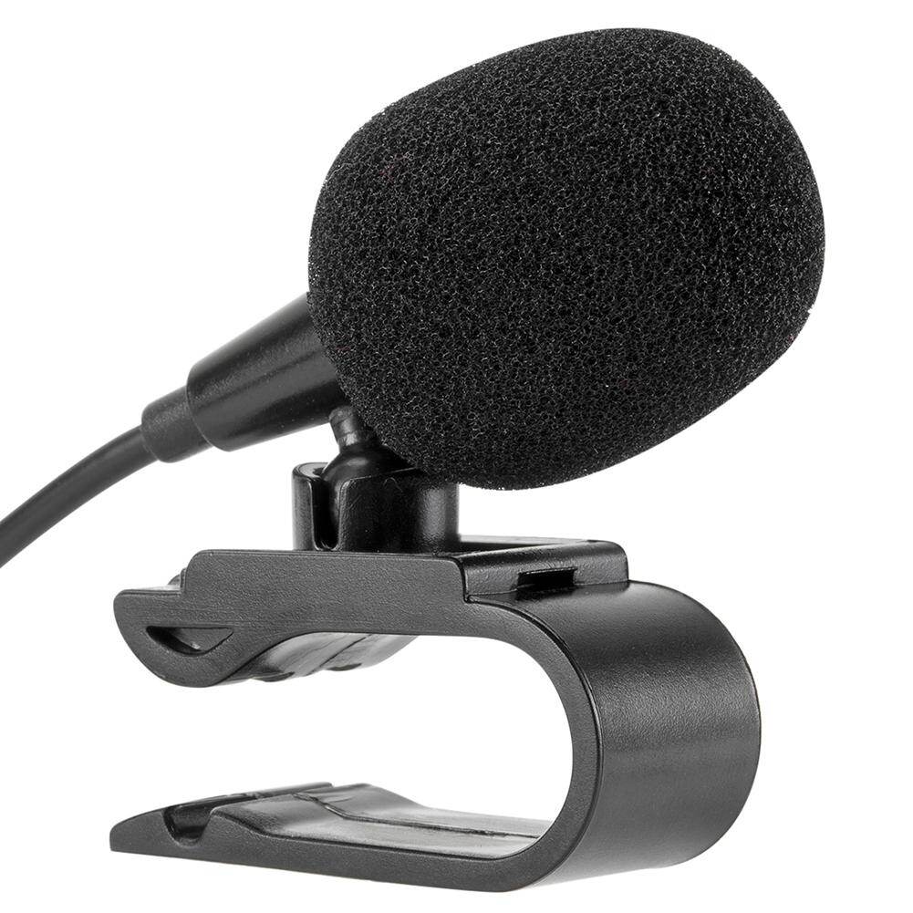 Chuyên gia 3.5mm giắc cắm trên xe hơi Microphone phích cắm âm thanh nổi Micro gắn ngoài có dây cho PC tự động DVD ô tô đài phát thanh tự động Phụ Kiện mgo3