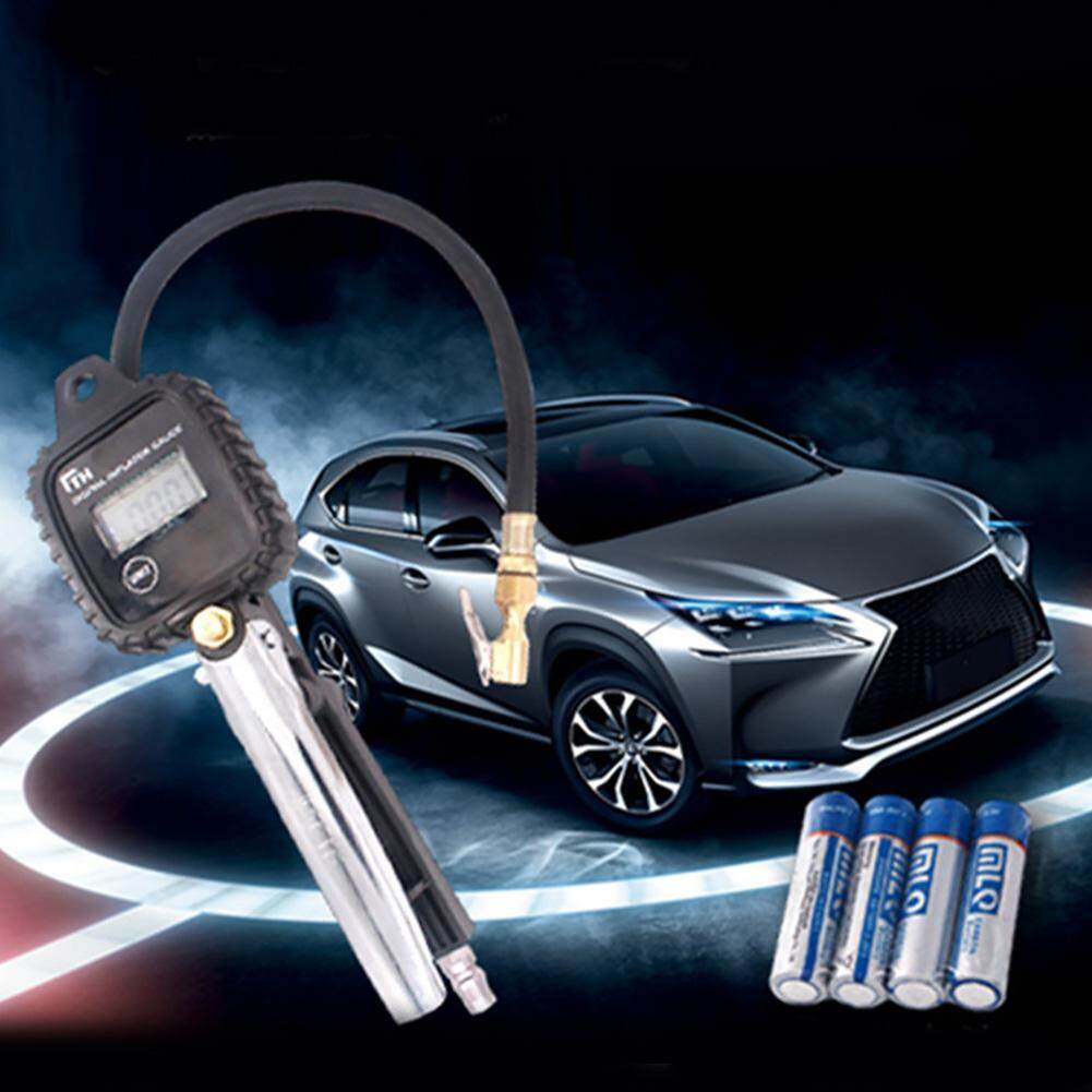 ยางเกจวัดความดัน Multifunction Auto Air ปฏิบัติเครื่องสูบยางดิจิตอลเกจวัดความดันสำหรับรถยนต์รถบรรทุกจักรยานยนต์