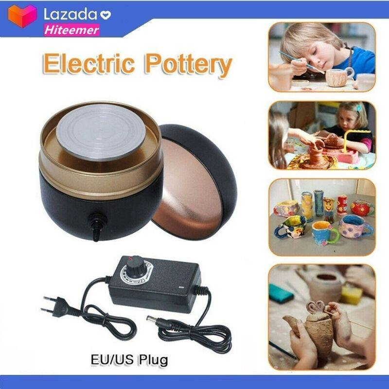 Bánh xe gốm điện mini chuyên nghiệp máy gốm đất sét làm việc nghệ thuật thủ công tự làm