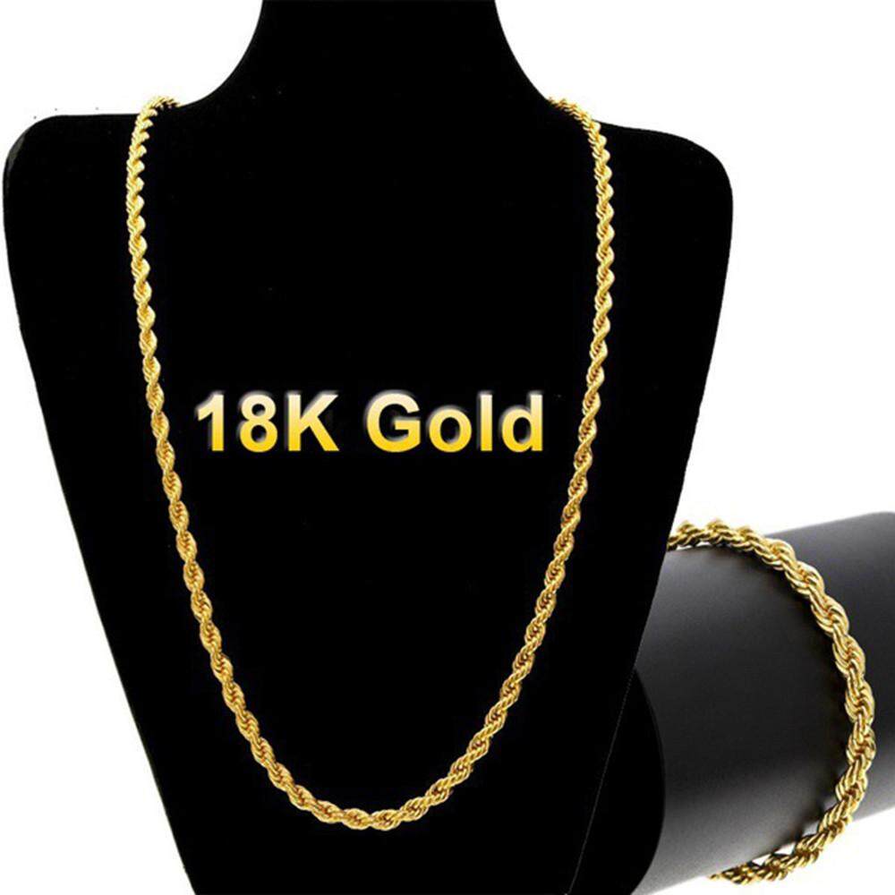 18k necklace gold price