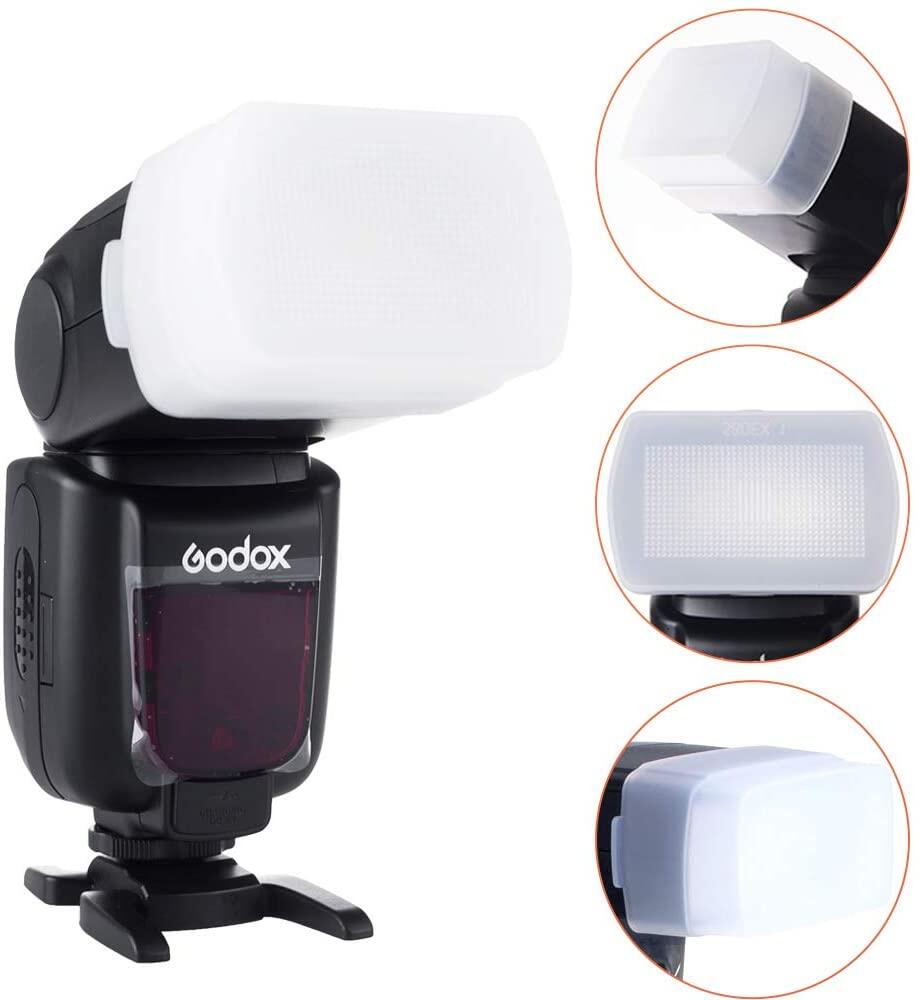 【Free shipping】 Đèn Flash Khuếch Tán Vòm Bật Lên-Fit V860II V850II TT685 TT600 Flash