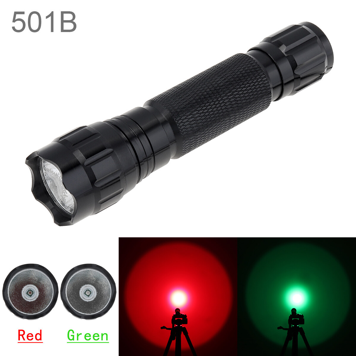 Đèn pin phóng to đèn pin led cầm tay công suất cao đèn pin sử dụng pin 18650 cho dụng cụ ngoài trời đèn lấp đầy