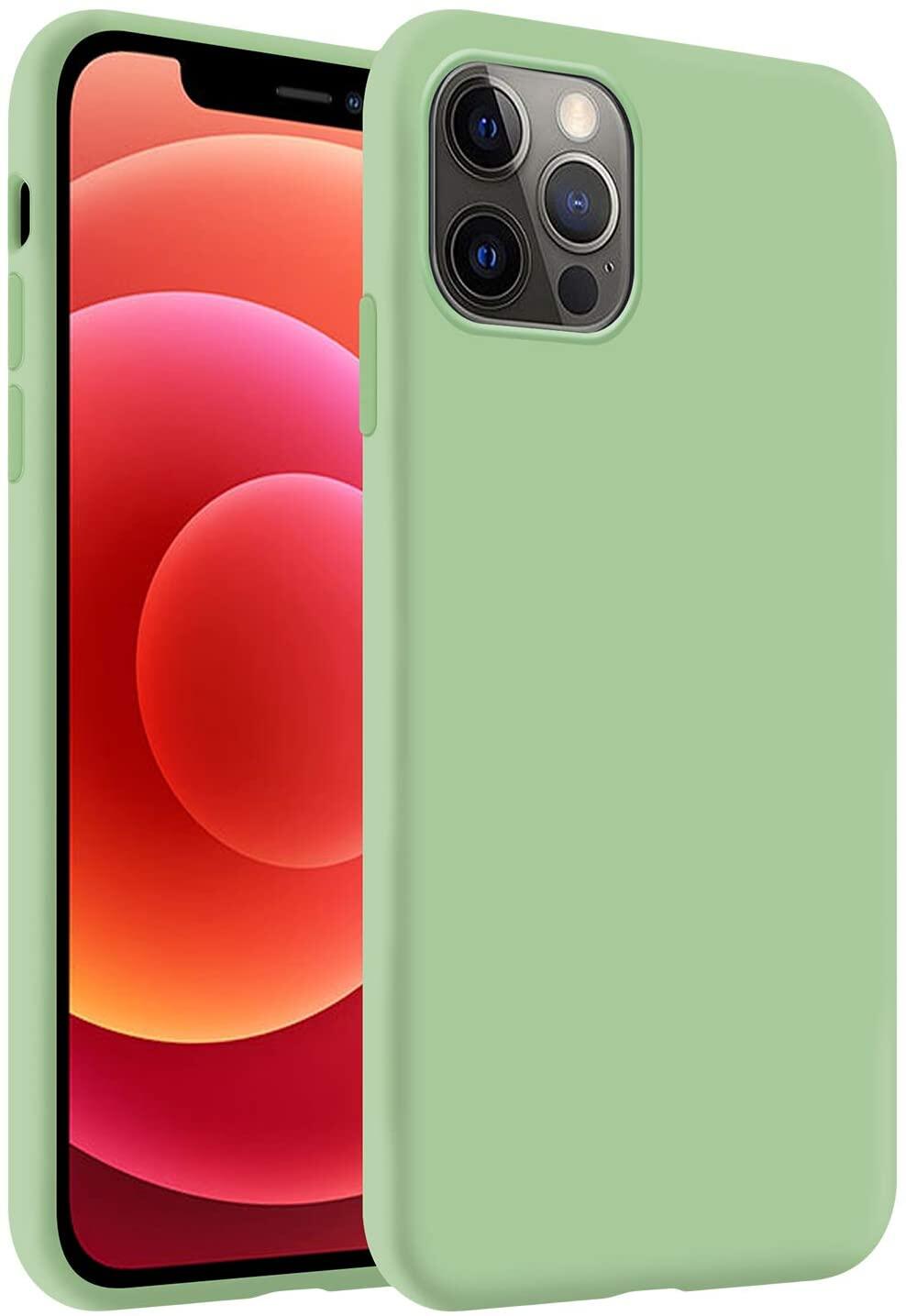Case for iPhone 12 Pro Max, 3-Layer Shockproof Silicone Case for iPhone 12 Pro Max, iPhone 12 Pro Max / 12 Pro / 12 / 12 Mini