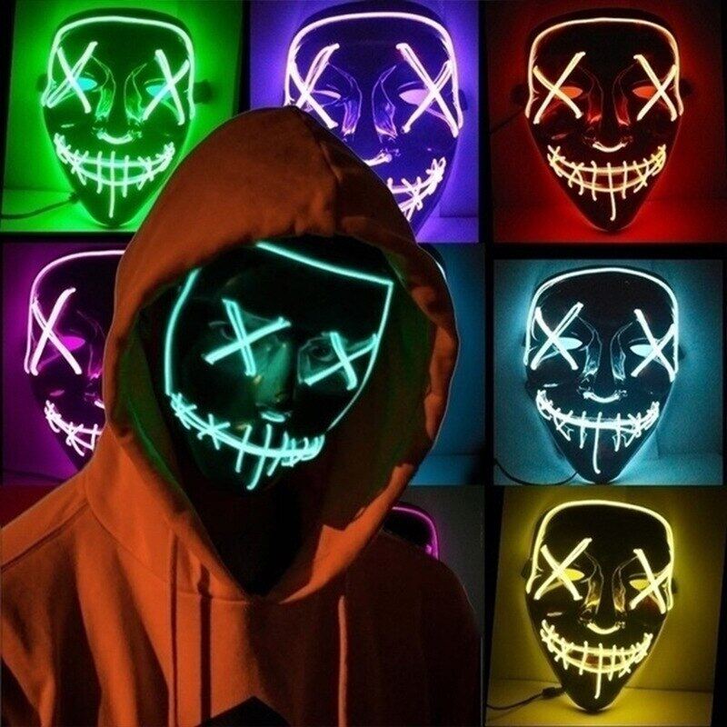 neon colour mask