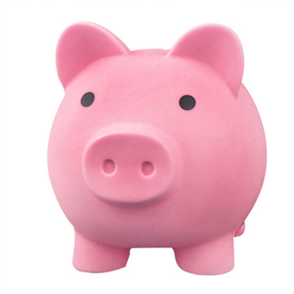 【Huahua grocery】 Cartoon Animal Cute Gift Storage Money Box Unbreakable Cash Coin Toy Collection Piggy Bank For Kids Home Decor Saving