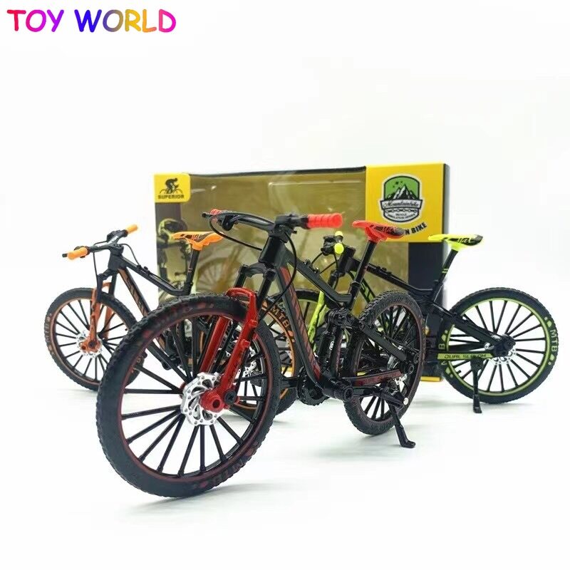 Mô Hình Xe Đạp Hợp Kim Mini 1:10, Ngón Tay Kim Loại Đúc Bỏ Túi Đồ Chơi Đua Xe Đạp Leo Núi Bộ Sưu Tập Mô Phỏng Đường Cong Đồ Chơi Cho Trẻ Em