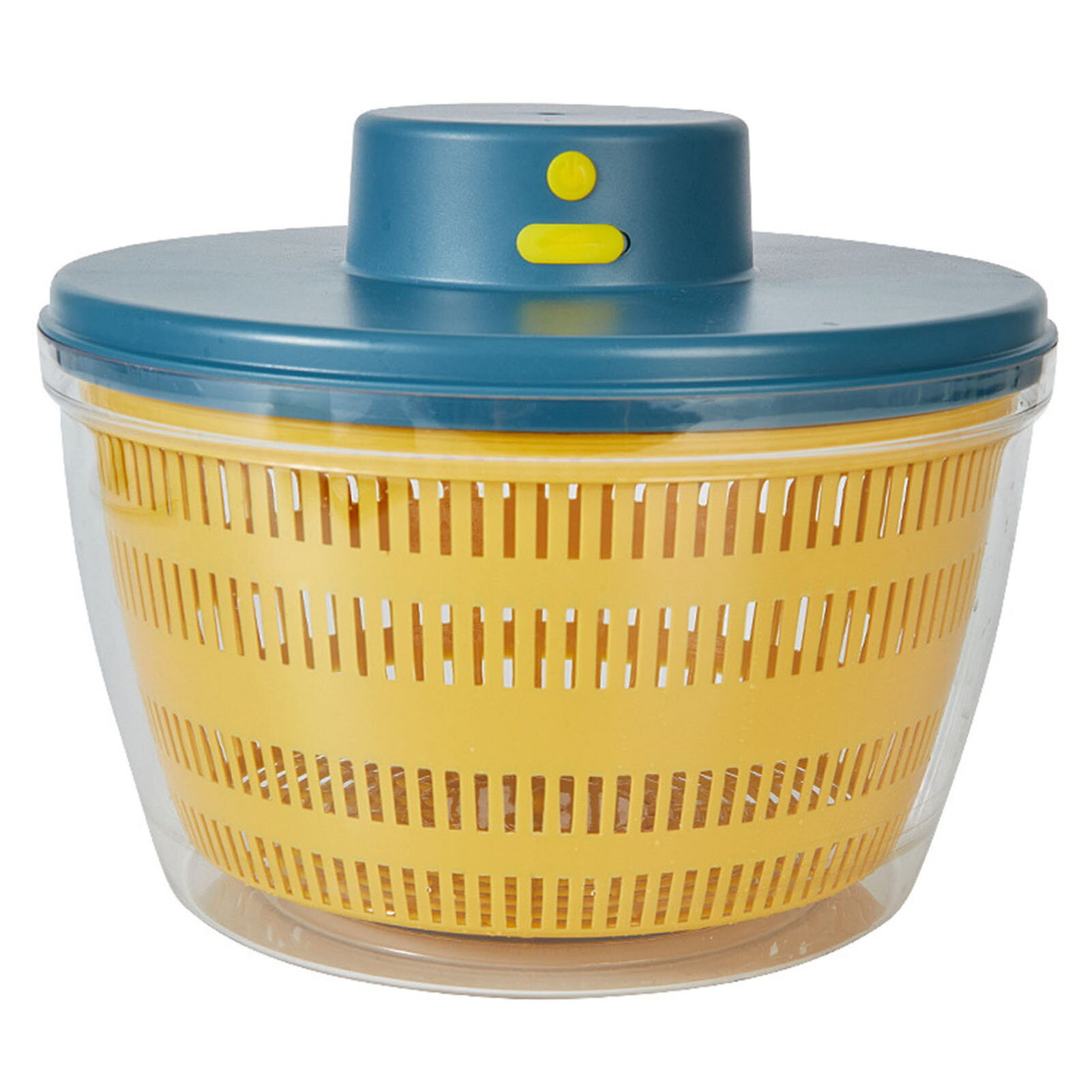 Bộ phận có thể tháo rời Rổ quay ráo nước làm salad lưu trữ thân thiện Rổ quay ráo nước làm salad nhanh chóng và dễ dàng bộ dụng cụ làm sa lát với lưới ráo nước Kitchen Supply hoàn hảo cho bữa ăn lành mạnh 4L điện Rau dehydrator