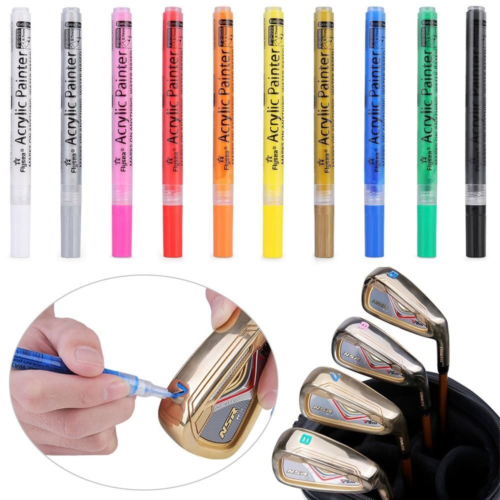 Bút màu acrylic họa sĩ acrylic màu bút thay đổi màu Golf bút mực sân golf