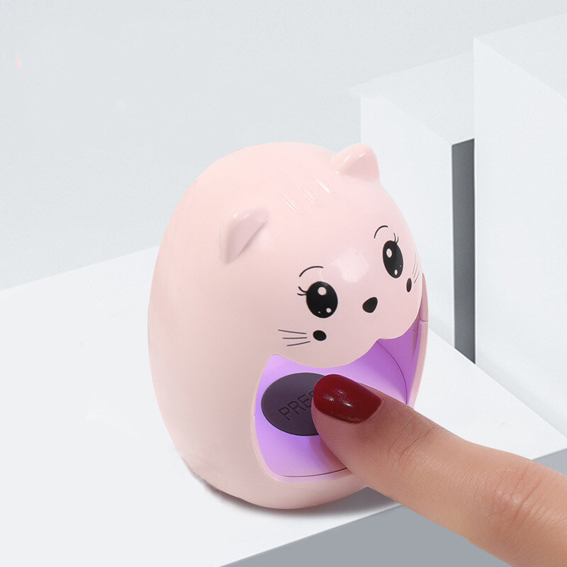Đèn chiếu sáng di động LED mini Đèn UV hình quả trứng Đèn chiếu sáng tạo máy chiếu usb mini sáng tạo