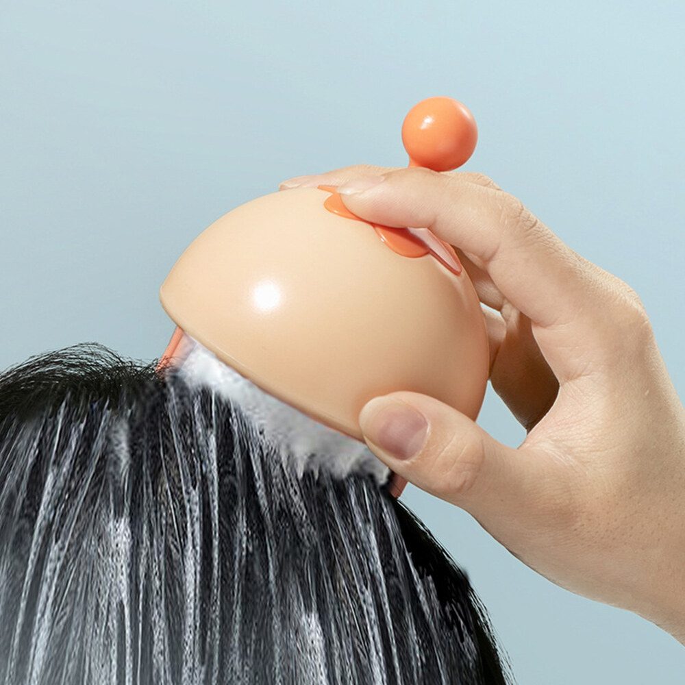 Mát xa da đầu, bàn chải gội đầu bàn chải da đầu máy chà tóc, bàn chải gội đầu exfoliator bàn chải dụng cụ chà đầu gàu dành cho mọi loại lông thú cưng nam nữ