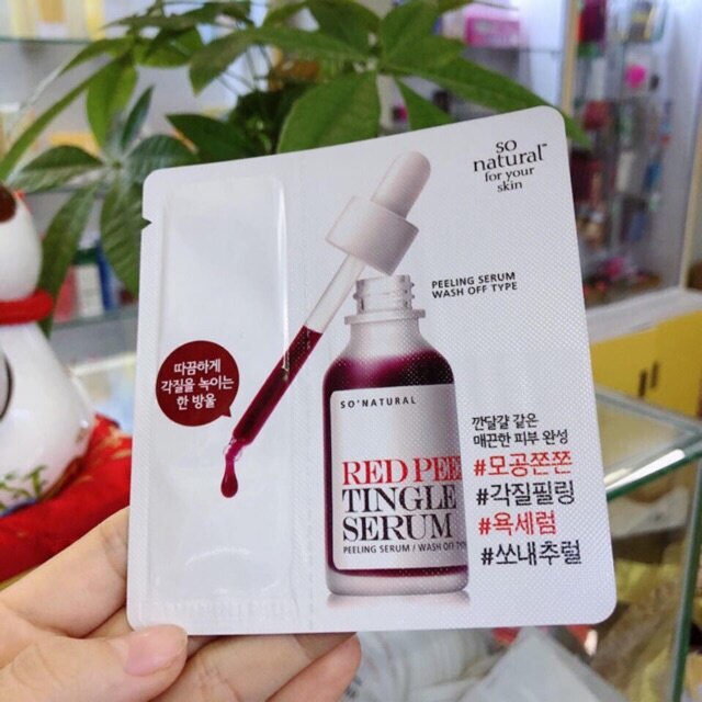 Sample Red Peel Tingle Serum 25ml
