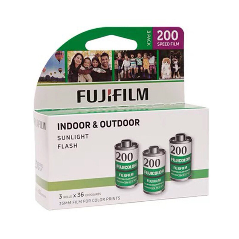 135 FUJI FILM, phim âm bản màu C200, 36 miếng phim, một giá CuộN một hộp và ba cuộn cho một Kẻ Ngốc camerafeileii55417652