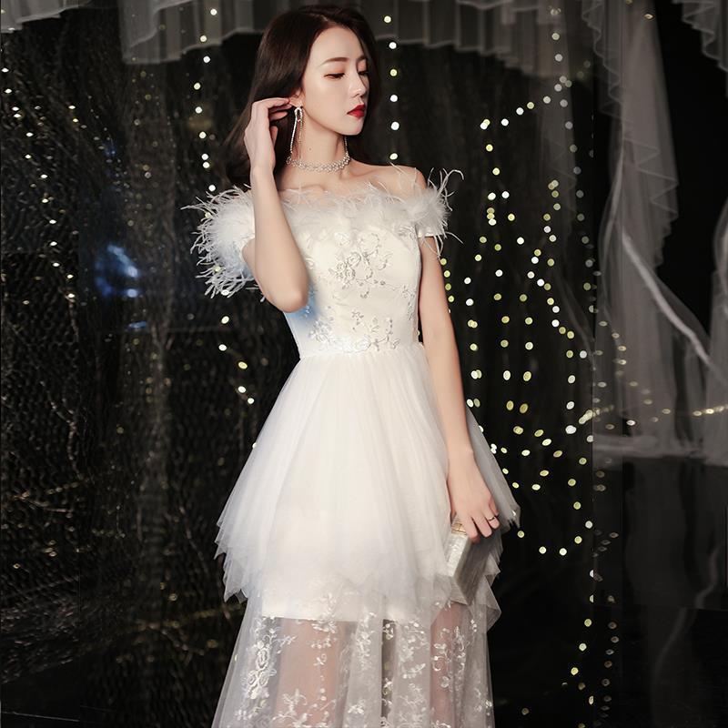 off shoulder white dress philippines Off shoulder fairytale wedding dress