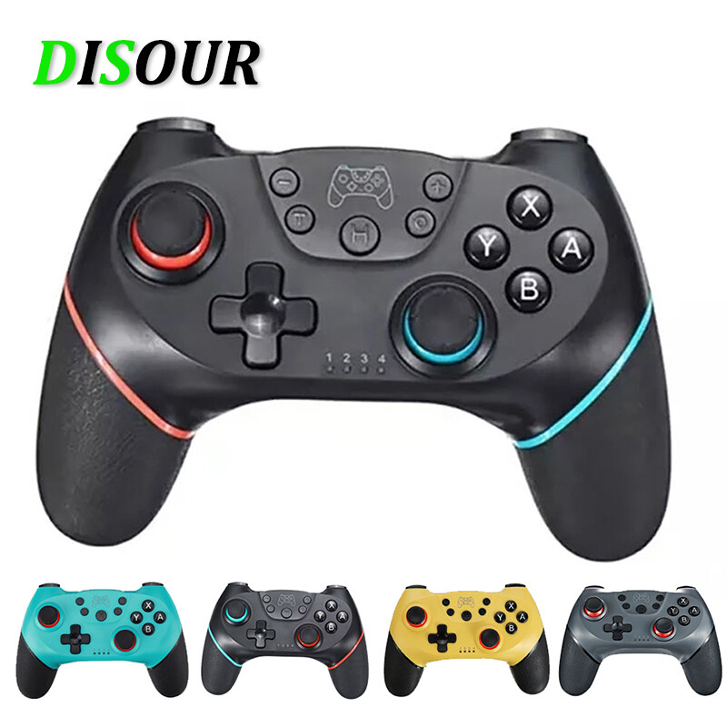 DISOUR Bộ Điều Khiển Bluetooth Không Dây Cho Nintendo Switch Pro Tay Cầm Chơi Game Không Dây Cho Nintendo Switch Phụ Kiện Trò Chơi