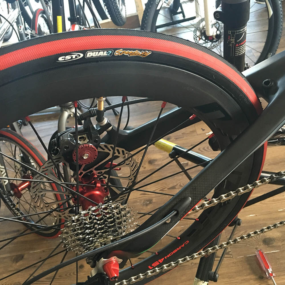 CST Dual2 Speedway WIRE 20 x 1 1/8 406 x1.35 Bike Tyres 60TPI Hooked