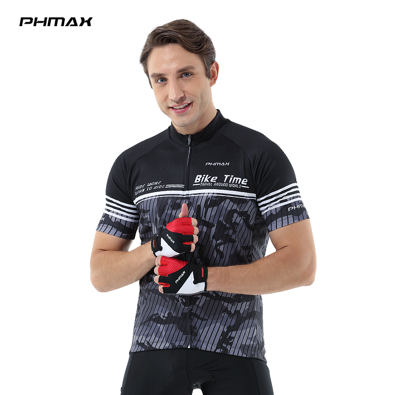 Phmax trang phục đạp xe cho nam trang phục đạp xe chuyên nghiệp áo dài đạp xe đạp leo núi cho nam đội đạp xe ngắn tay