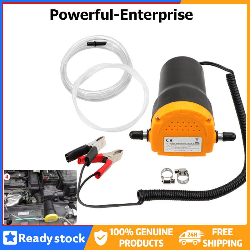 Máy hút chất lỏng dầu 12v 60w bơm chuyển đổi chất thải bơm hút chuyển đổi màu đỏ