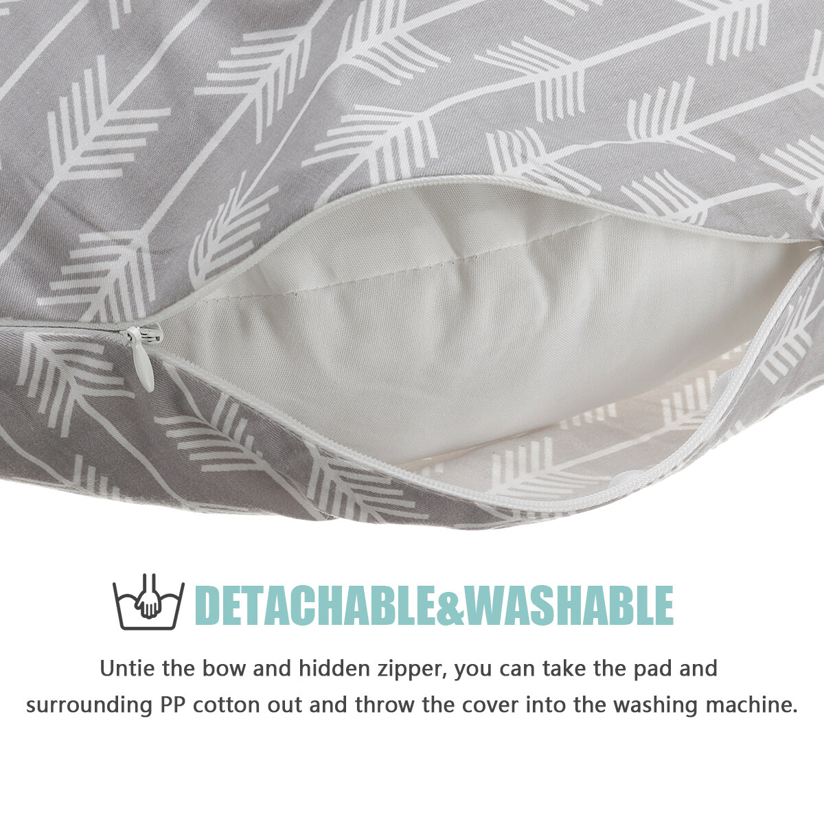 Generic Baby Nest Pillow Set Newborn Babies For Lounger Pod